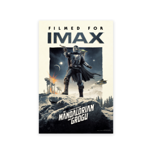 IMAX x STAR WARS: THE MANDALORIAN AND GROGU Art Print